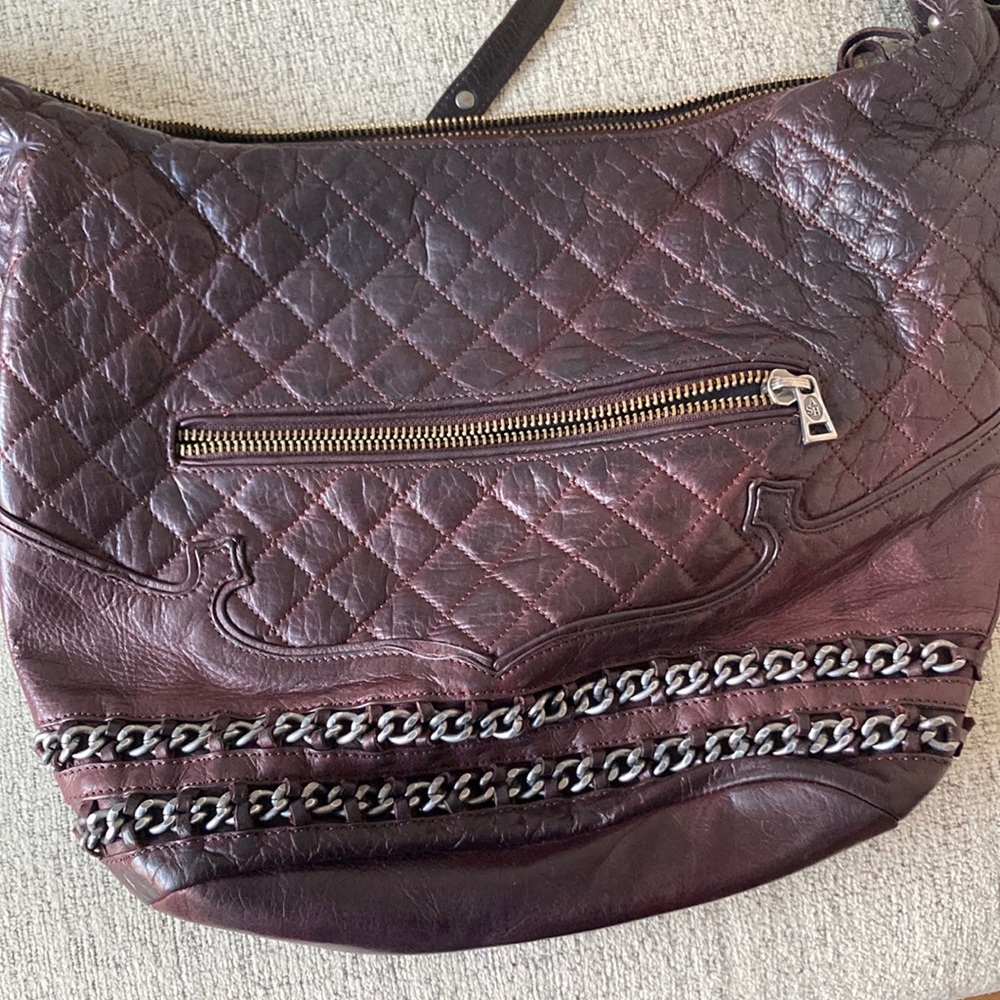 Ash hobo handbag